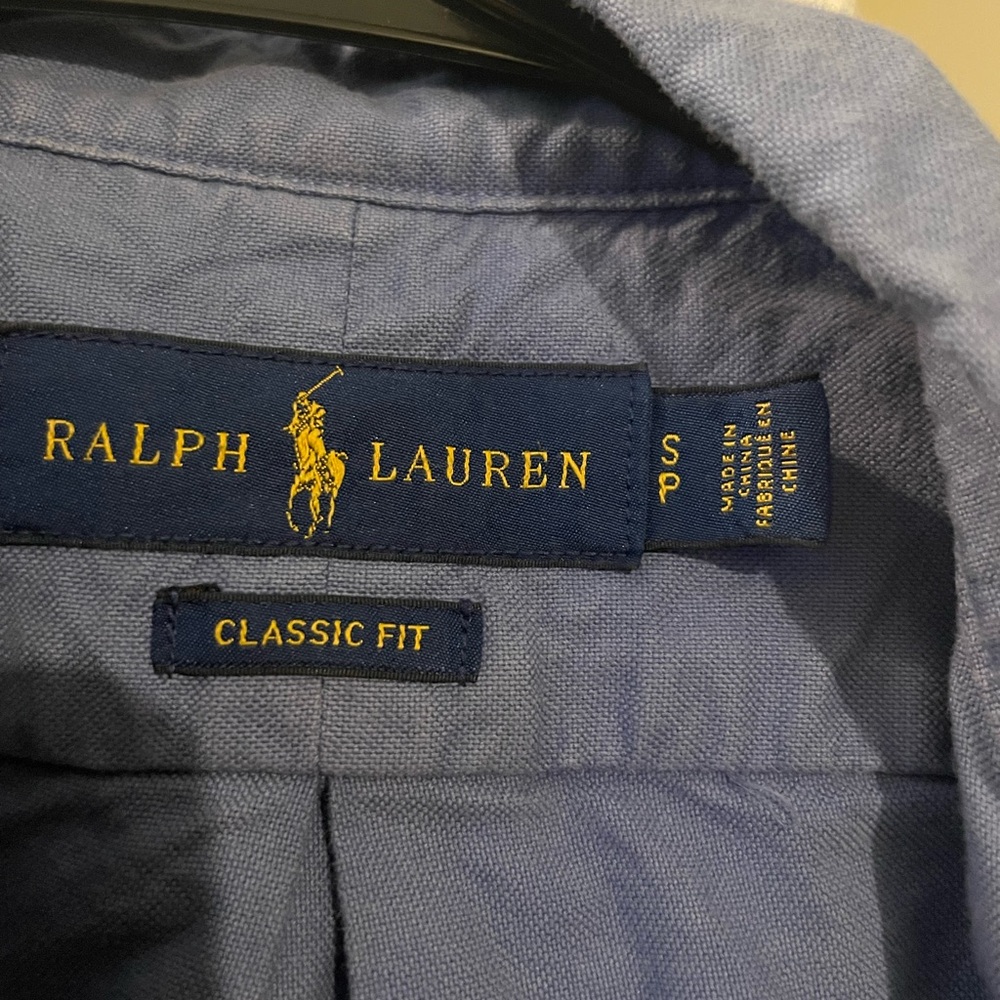 Ralph Lauren Light Blue Classic Fit Shirt - Picture 2 of 2